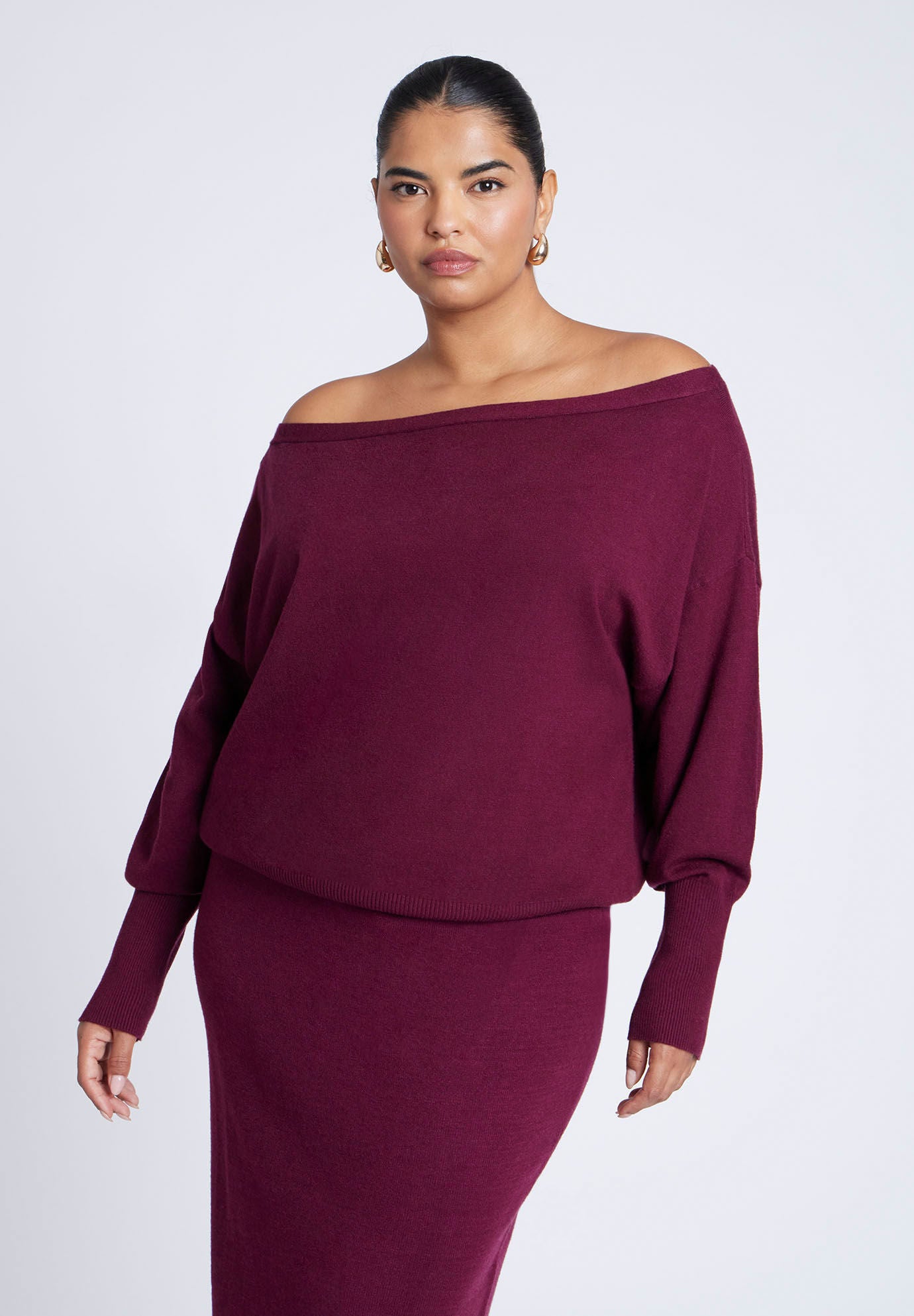 Bliss Slouchy Sweater, Navy