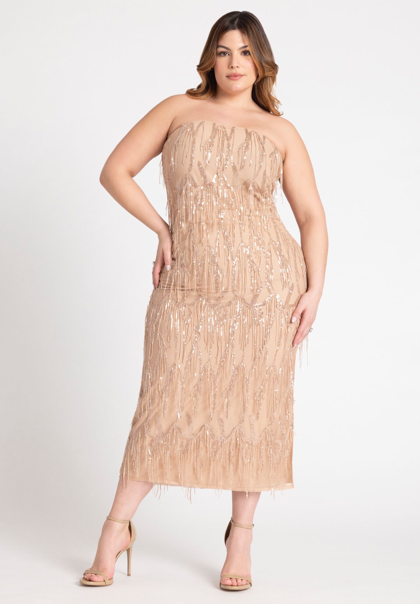 Eloquii fringe dress 2025