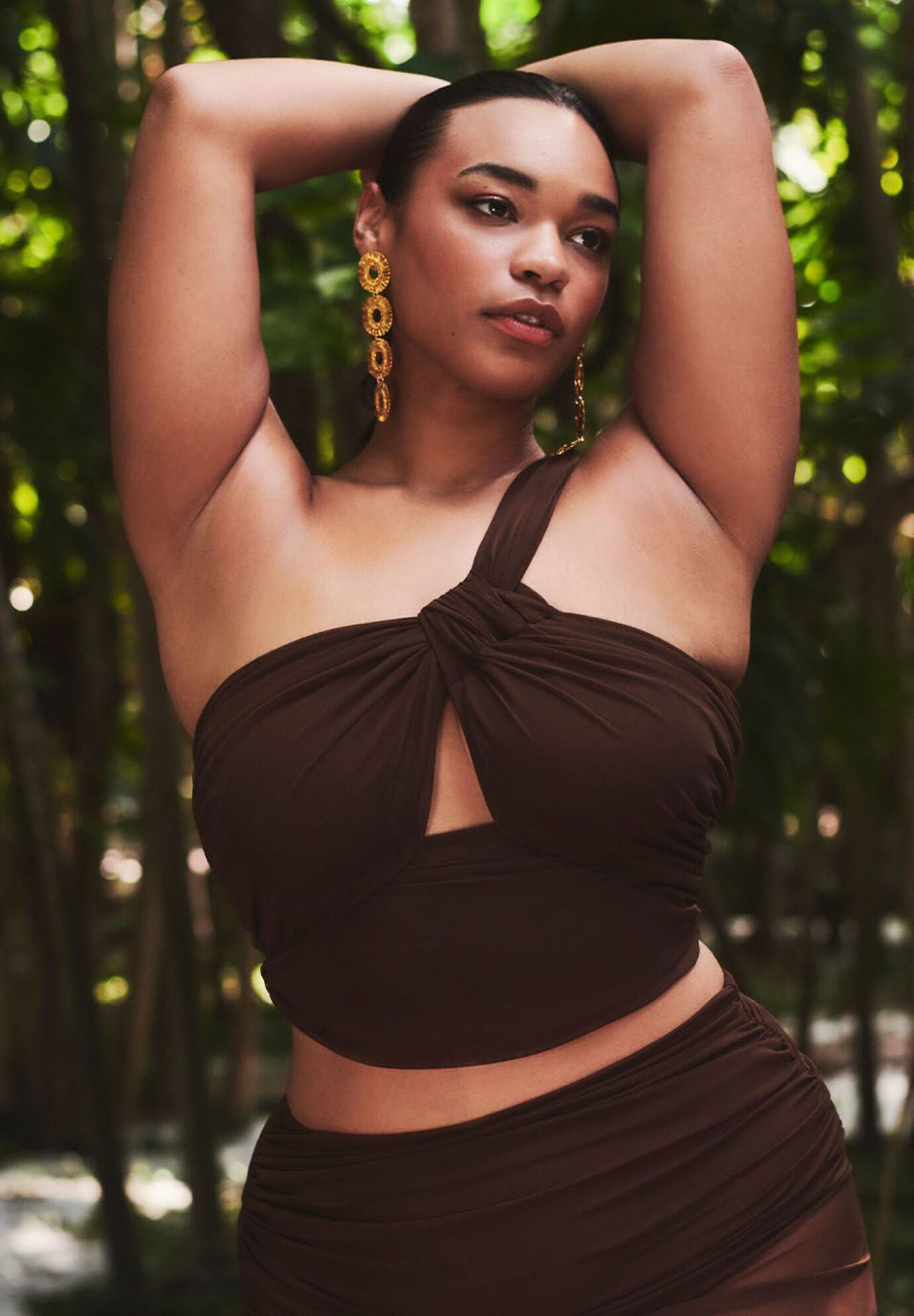 Over the shoulder tankini tops hotsell