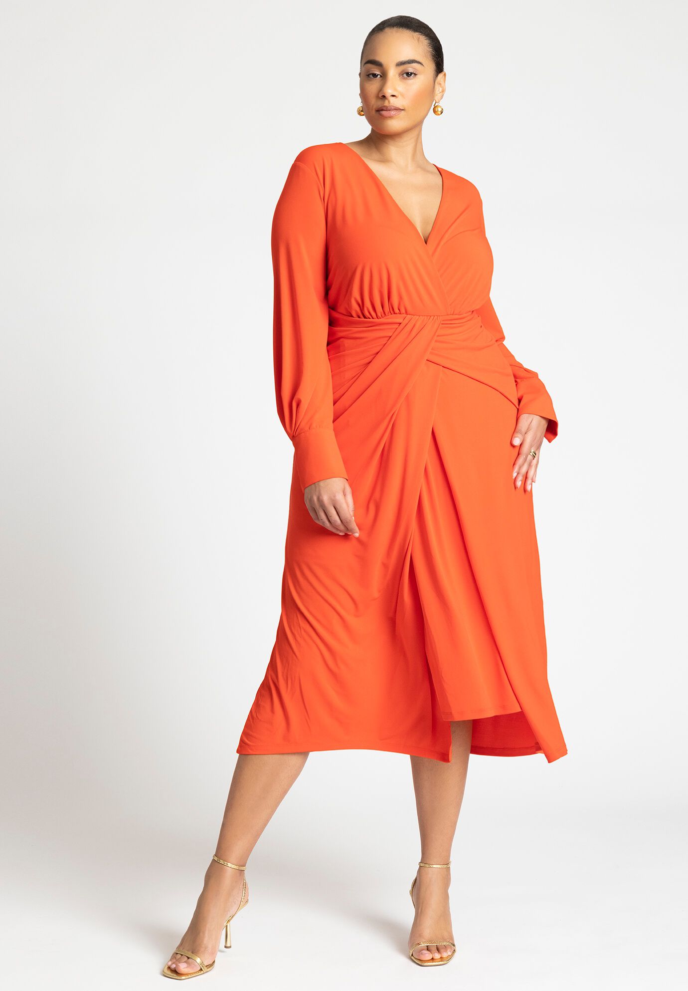 Eloquii red deals dress