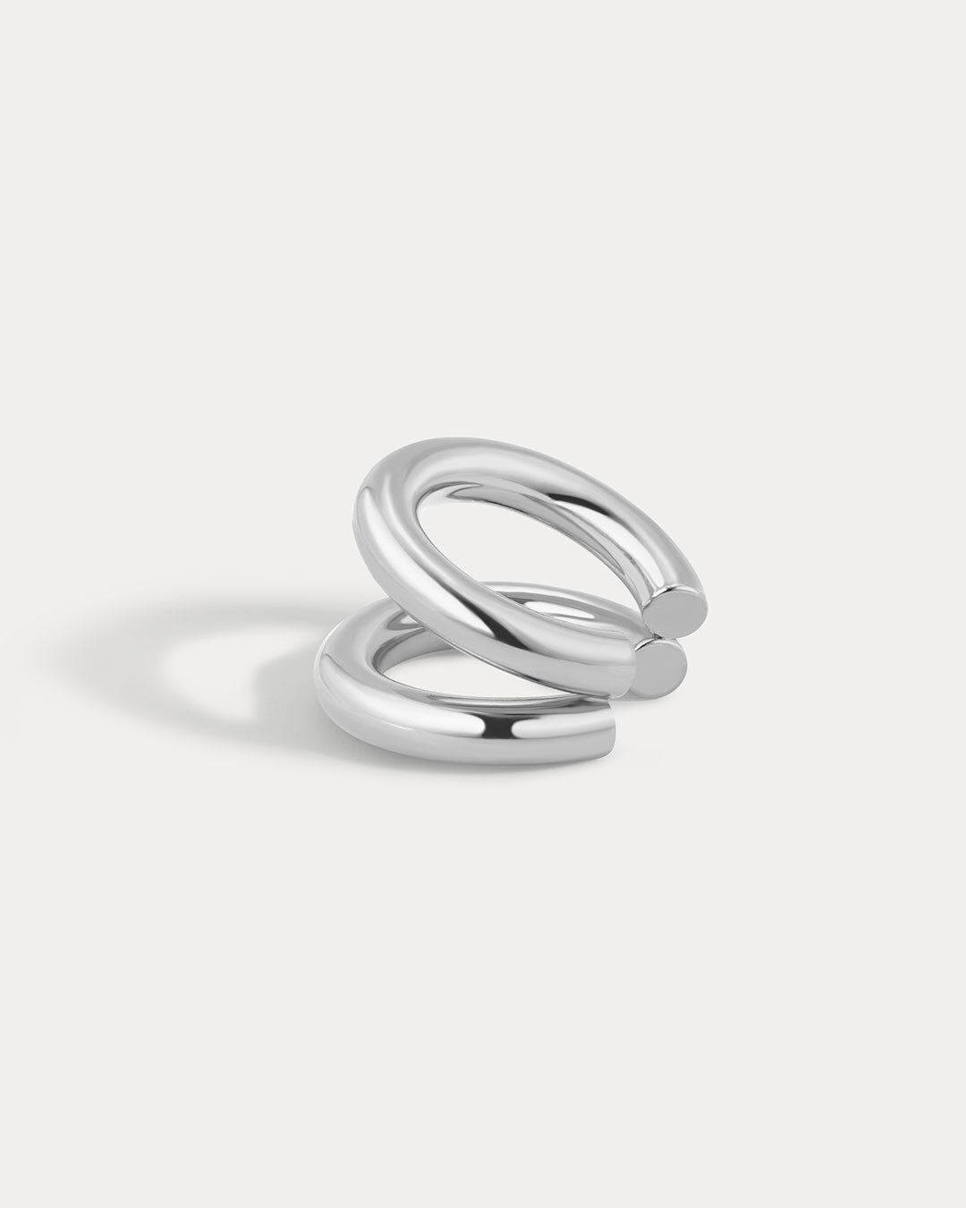 The Cordoba Ear Cuff- Silver, SILVER, hi-res image number 0