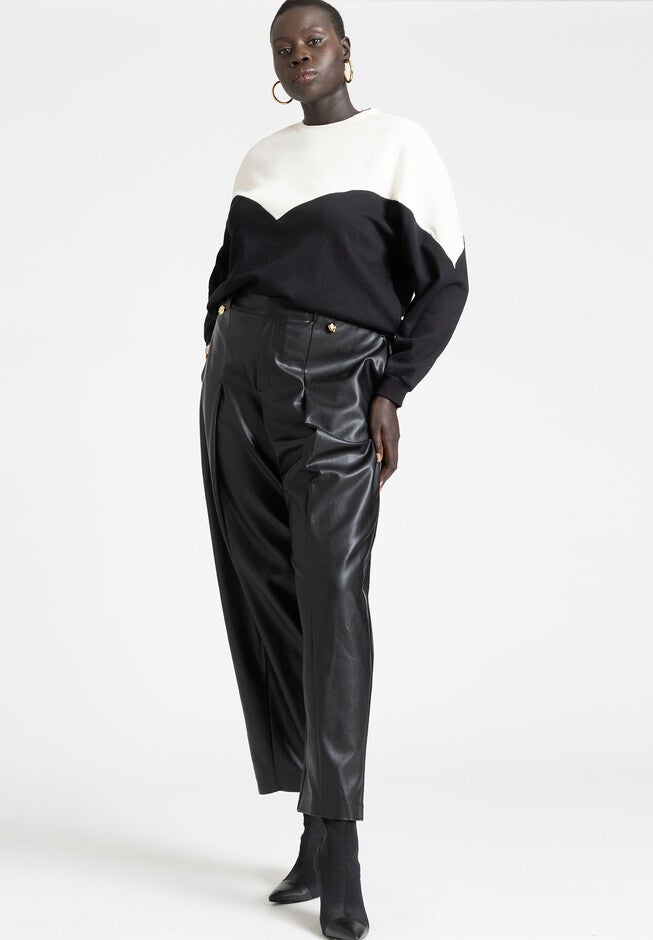 Horizontal Colorblock Sweatshirt, , alternate image number null