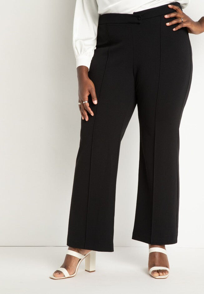 Overlap Waist Flare Leg Pant, , on-hover image number null