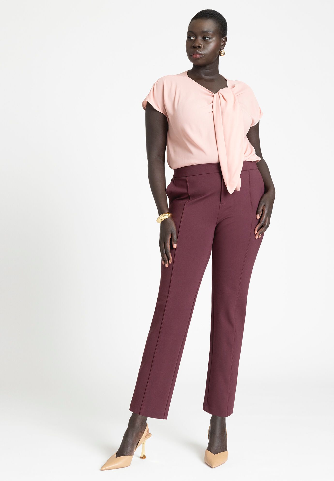 Cheap plus size work pants best sale