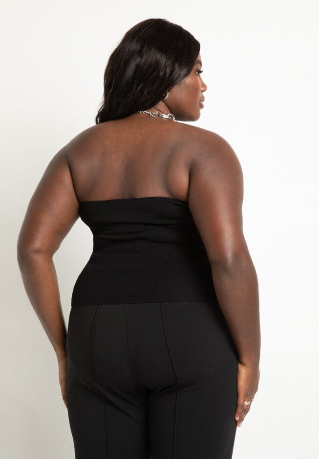 Long Line Sweater Bustier, , on-hover image number null