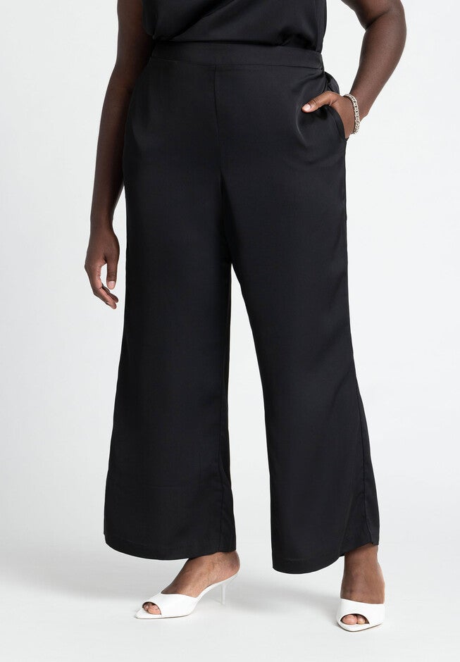 Flare Leg Pull On Pant, BLACK ONYX, on-hover image number null