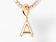 Isabella Mini Tennis Initial Necklace, A, alternate image number 2
