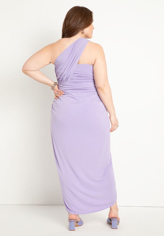 Shirred Wrap Dress, , alternate image number null