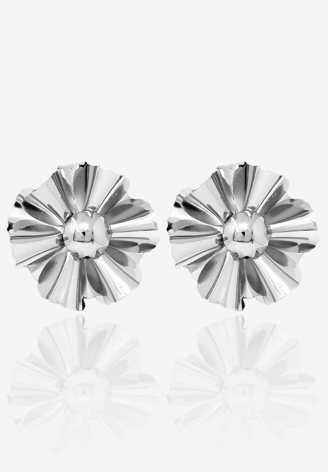 Poppy Earrings, SILVER, hi-res image number null