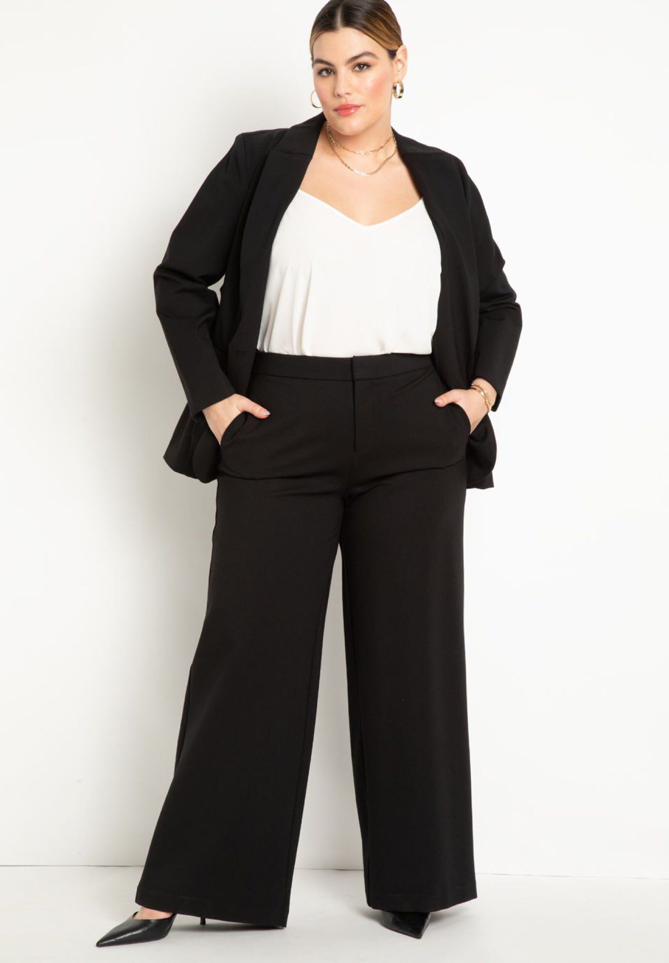 The Ultimate Stretch Wide Leg Pant