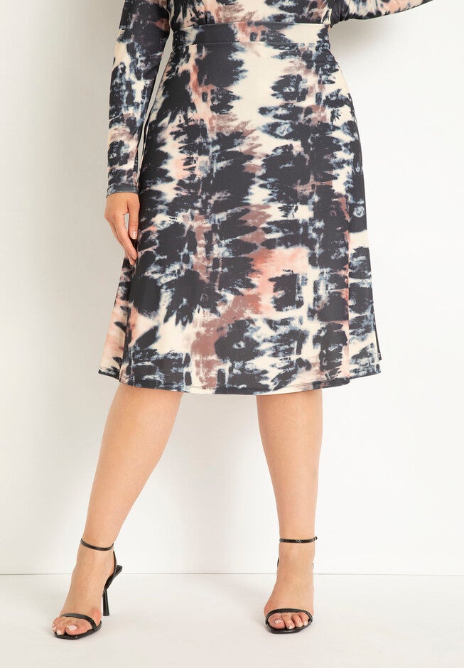 A-Line Midi Skirt, , alternate image number null