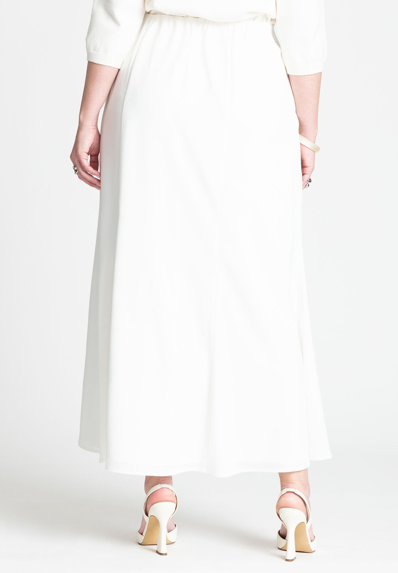 Maxi Satin Skirt