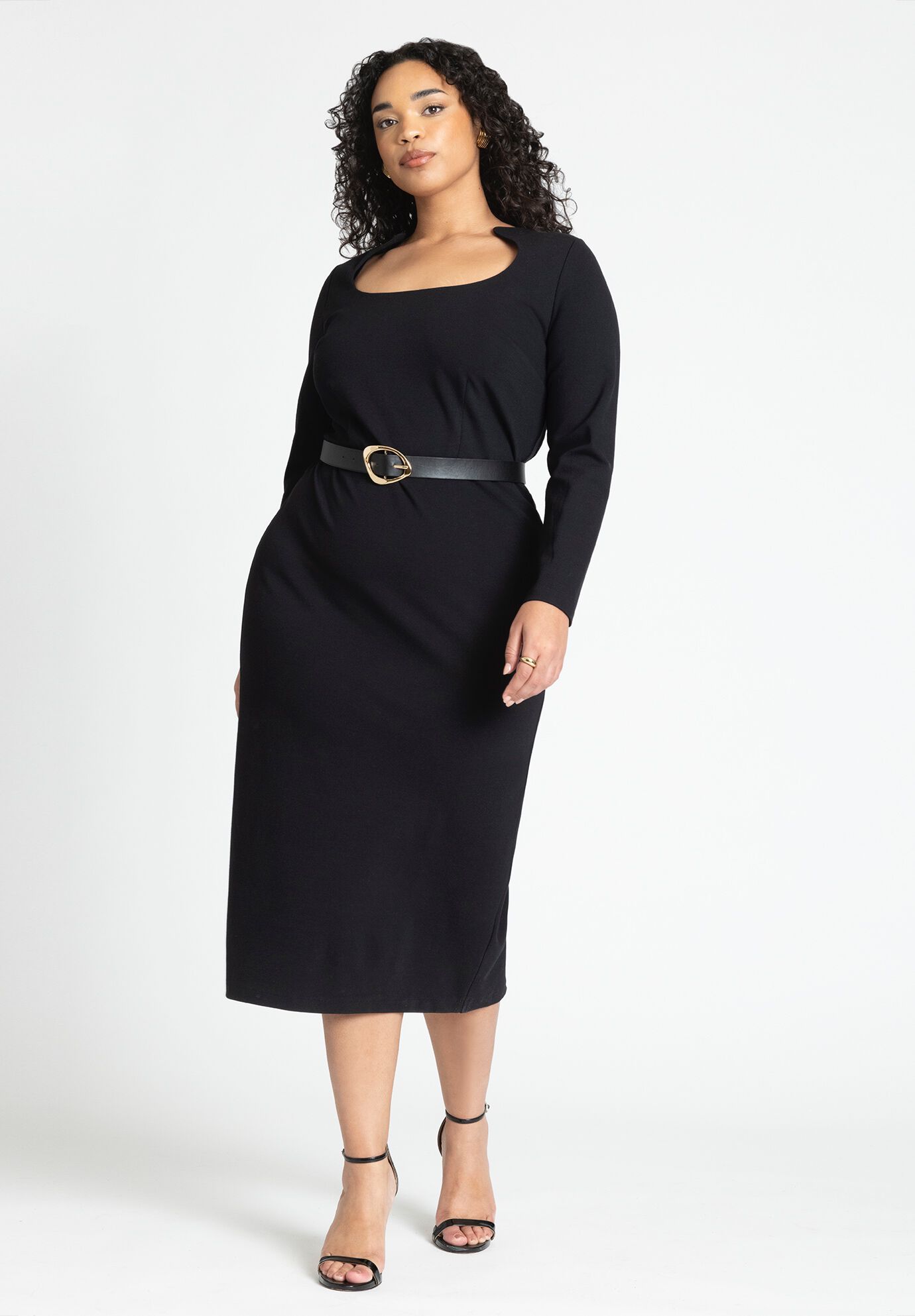 Eloquii store black dress