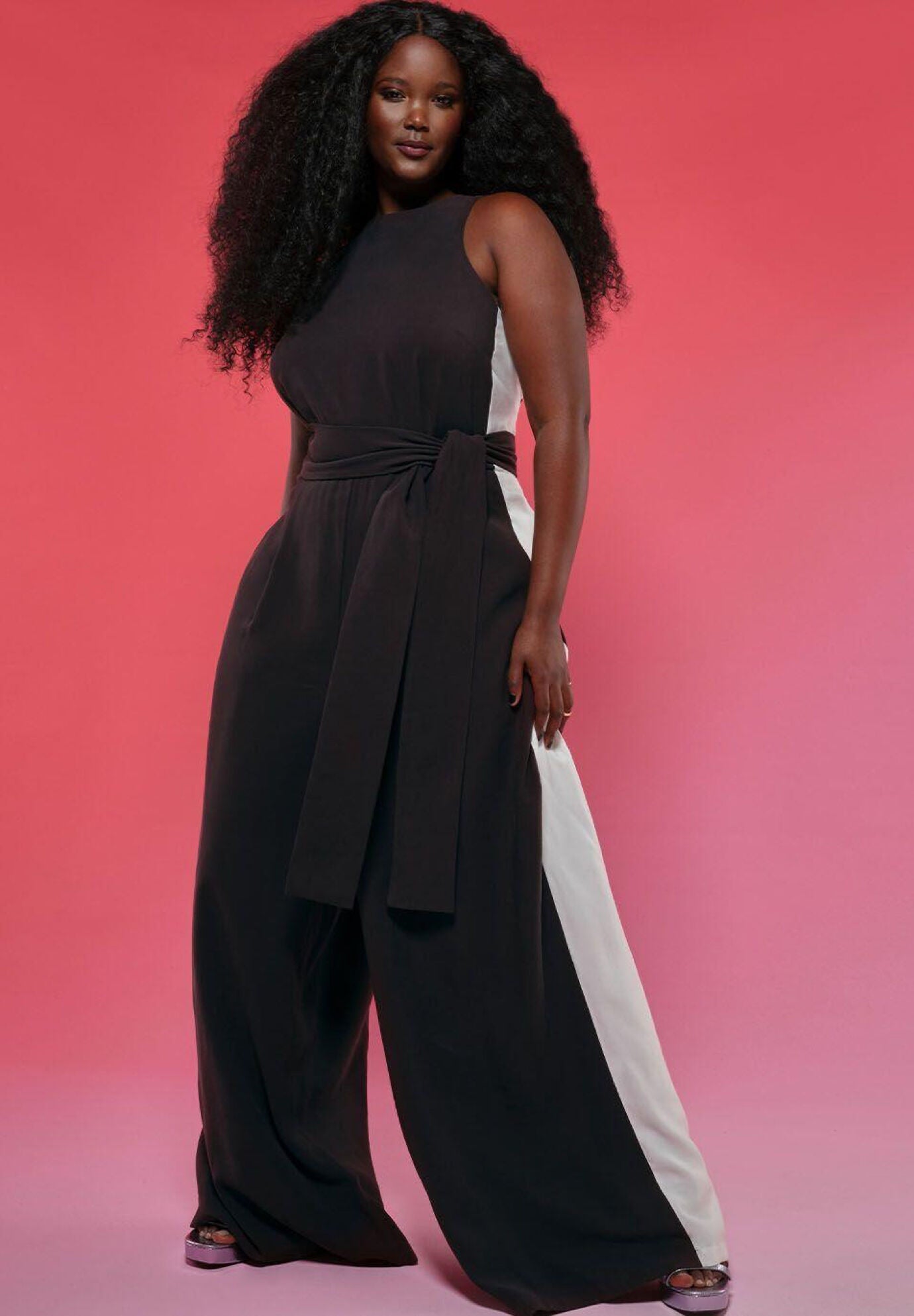 Jumpsuit with numbers on the side hot sale