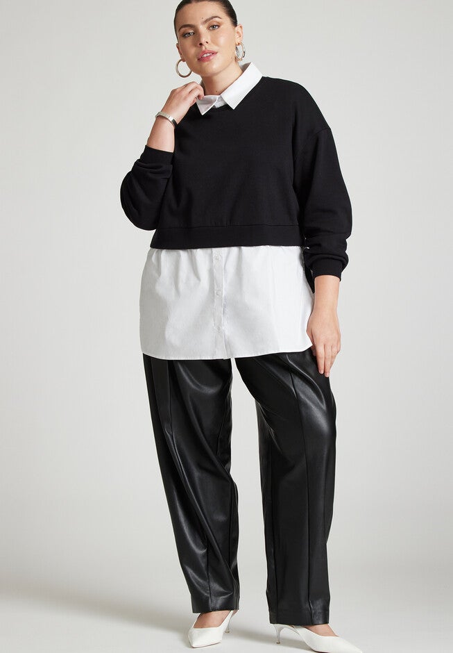 Twofer Sweatshirt, , alternate image number null