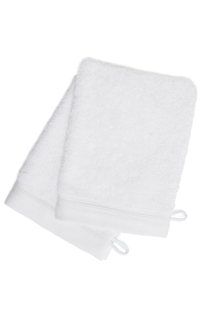 French-Style Bath Mitt 2-Pack, WHITE, hi-res image number 0