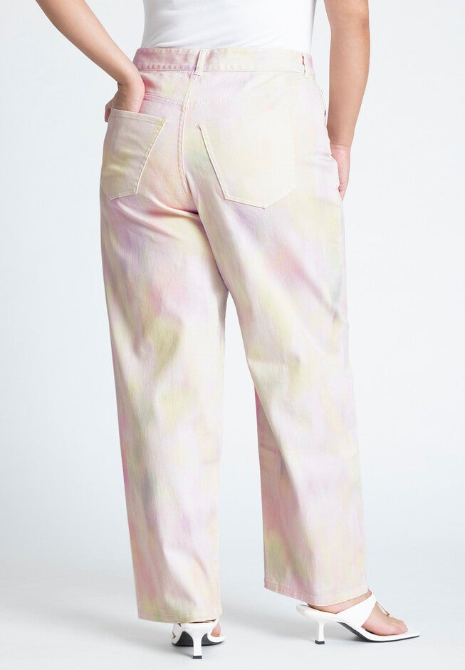 Printed Jean, BOTANICAL BEAUTY, alternate image number null