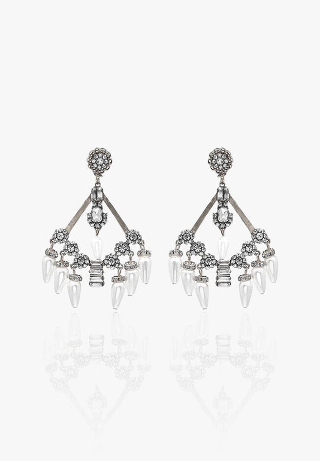 Monrose Silver Earrings, SILVER, hi-res image number null
