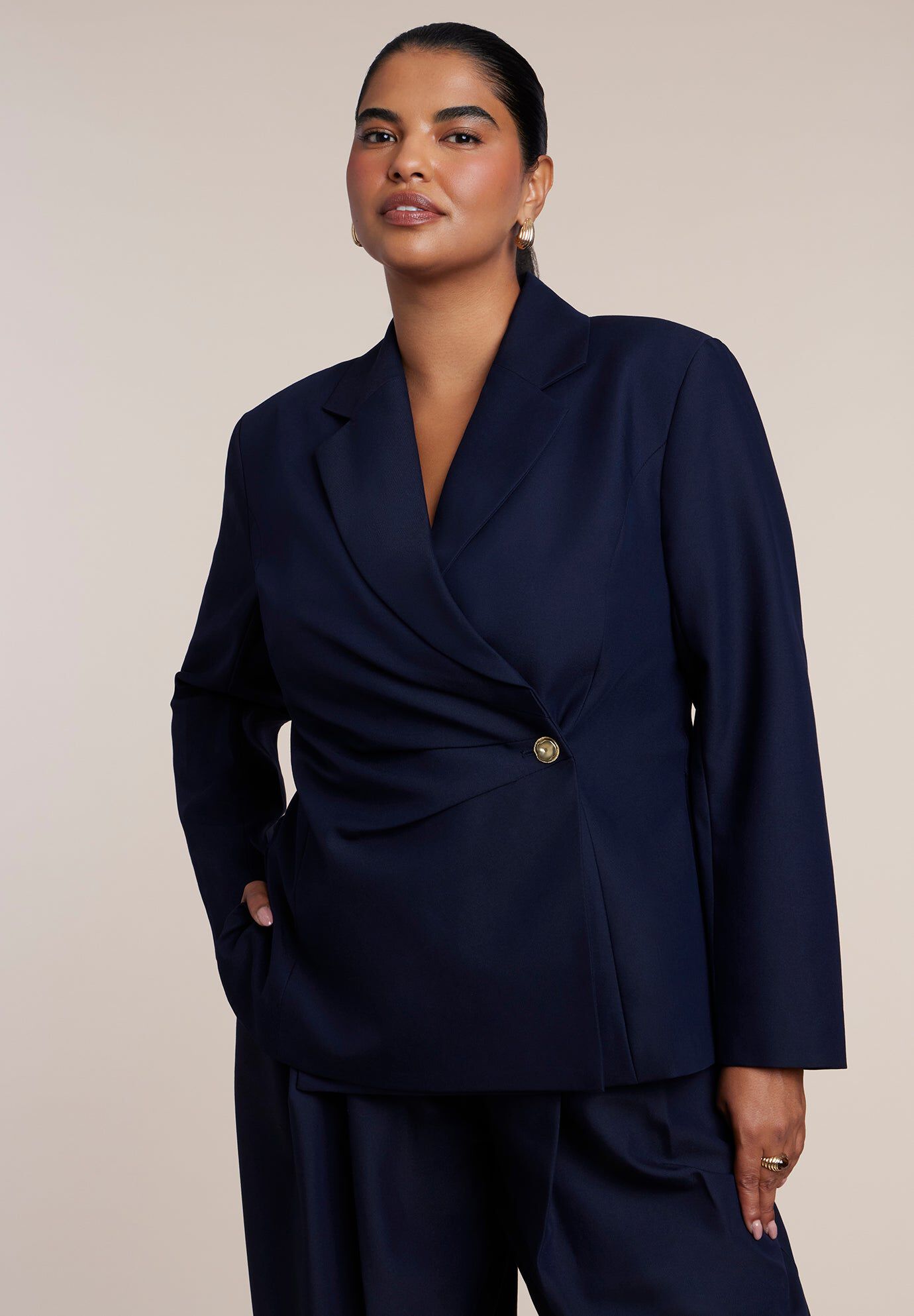 Soft Wrap Blazer