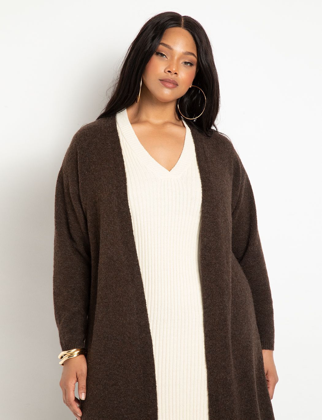Long Cardigan Duster Eloquii