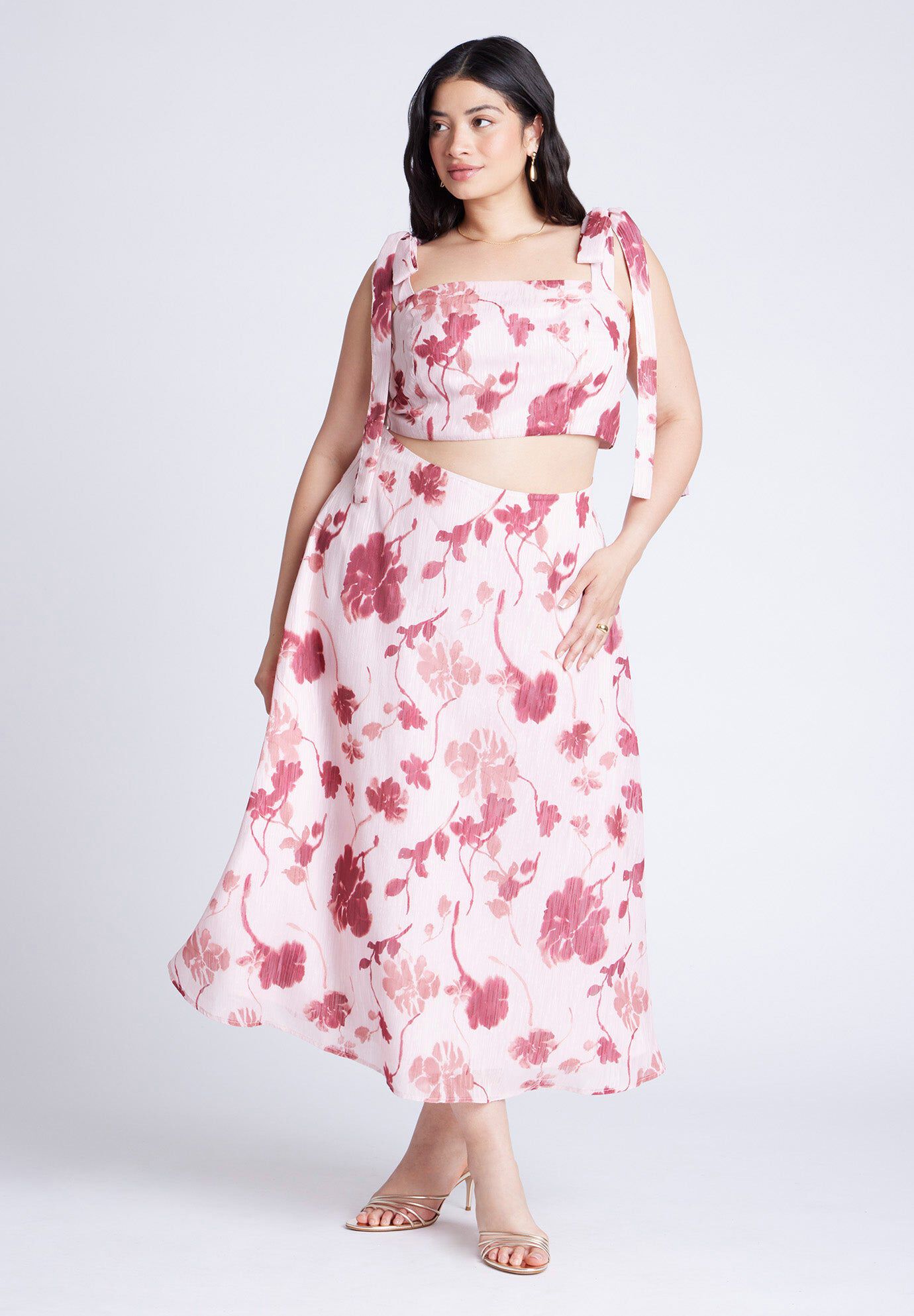 Floral Full Skirt