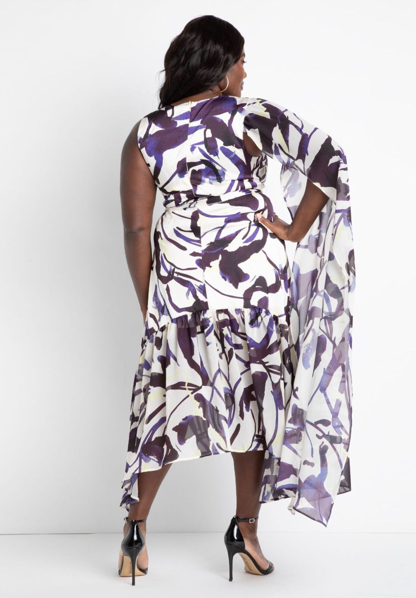 Eloquii cape sales dress