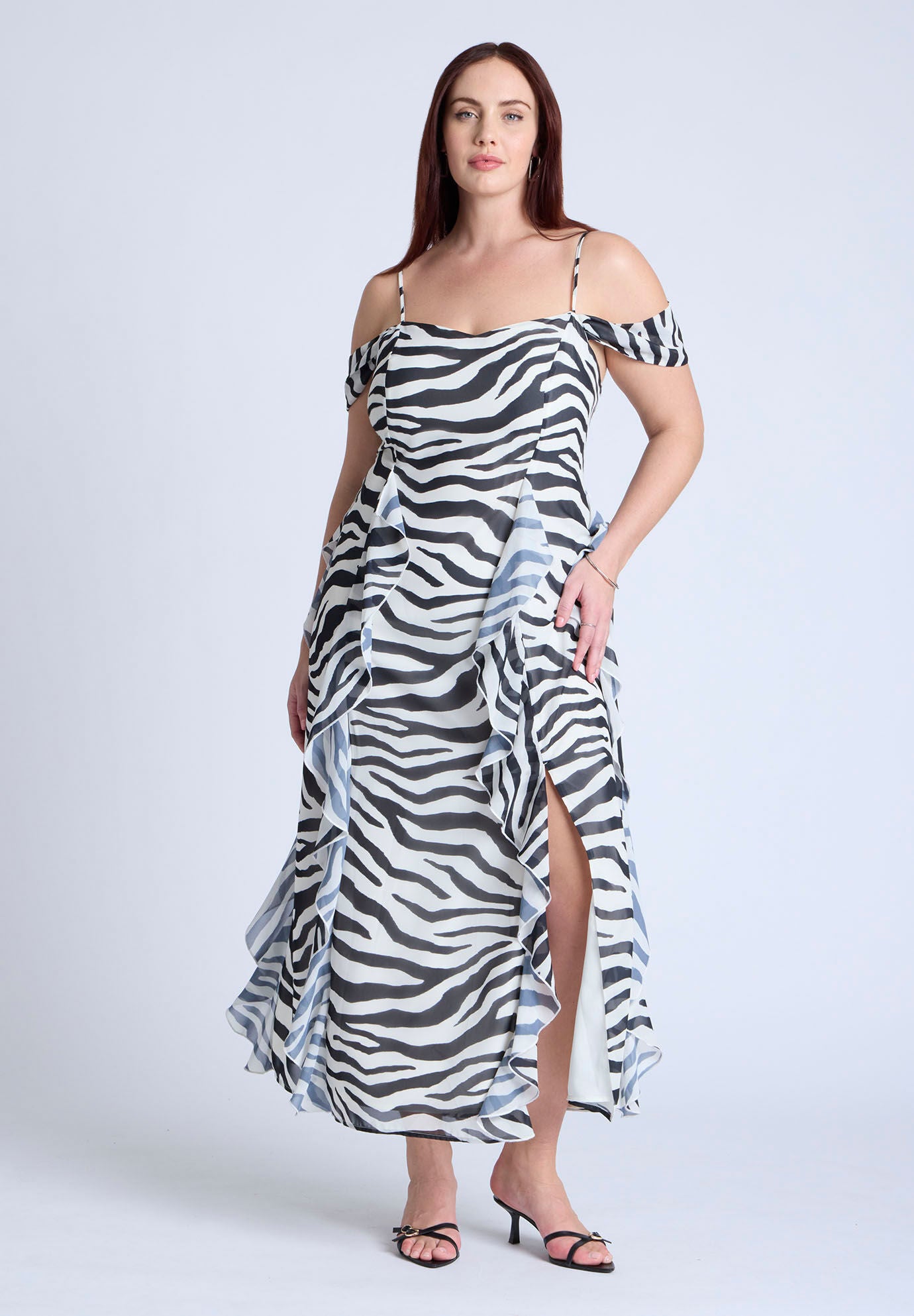 【ぽんた⭐︎】FORFORMO Midi Flare One-piece IHOT Knee Length Dress for Special Occasions for Women
