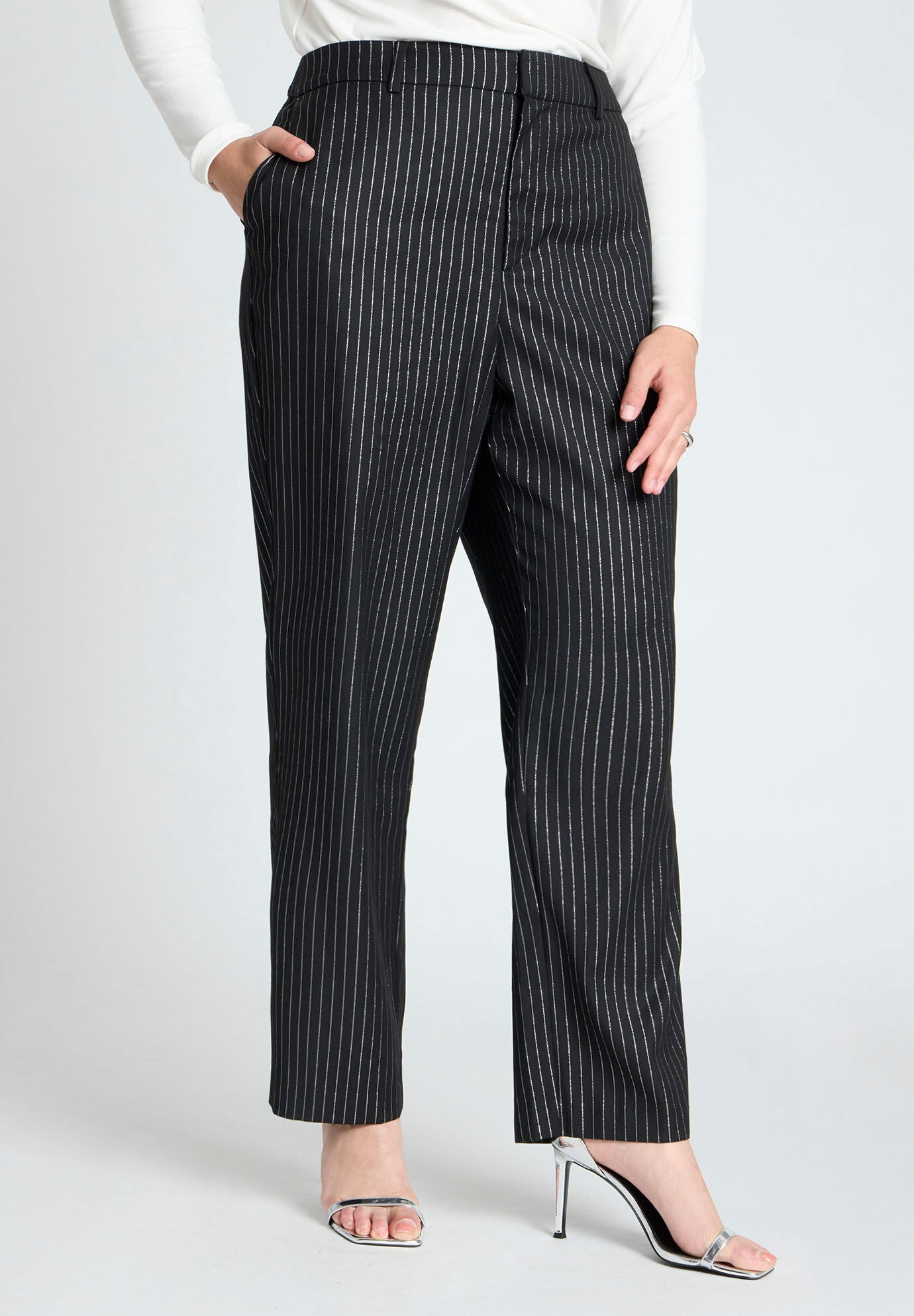 Pinstripe Trouser