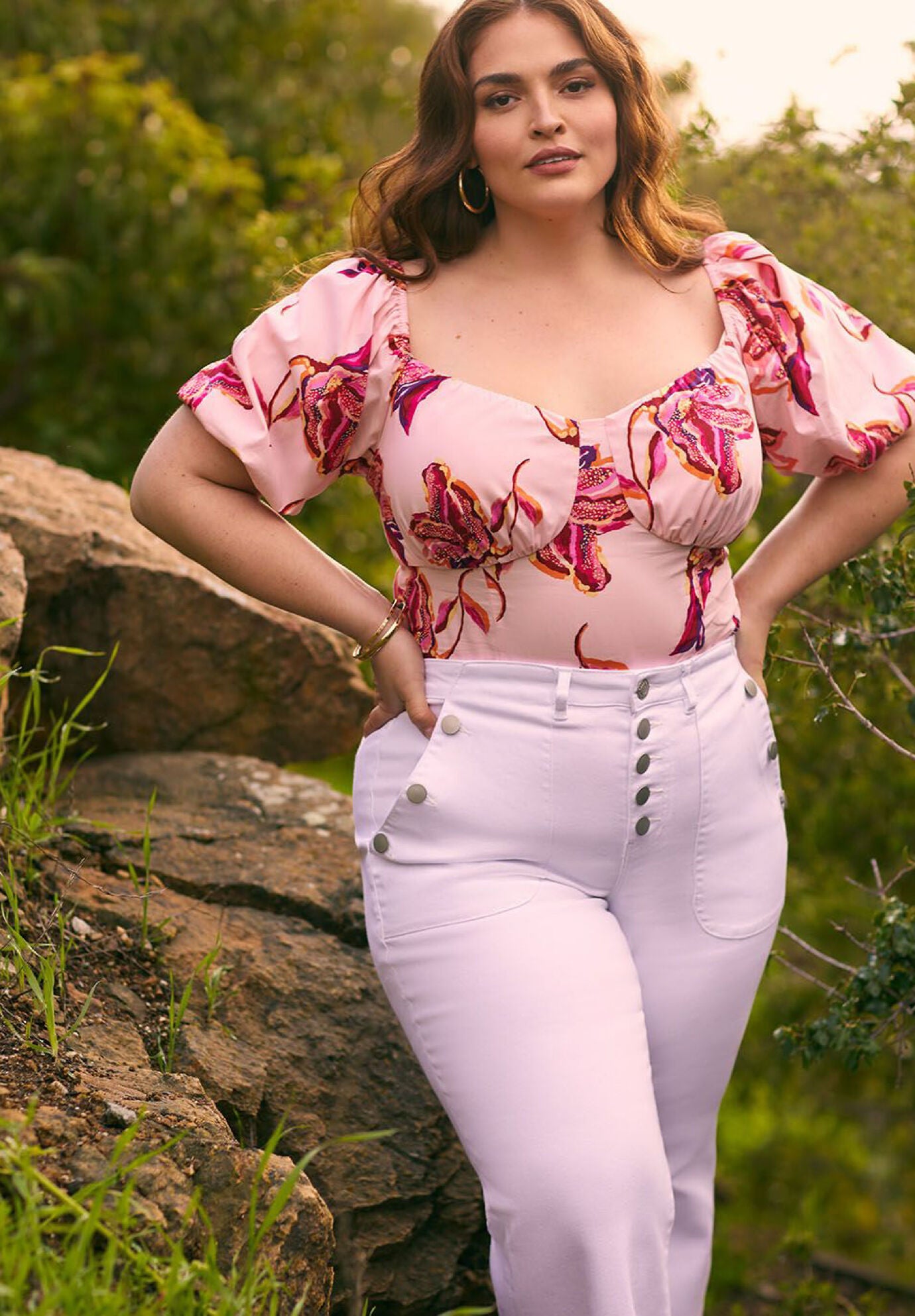 Eloquii jeans top