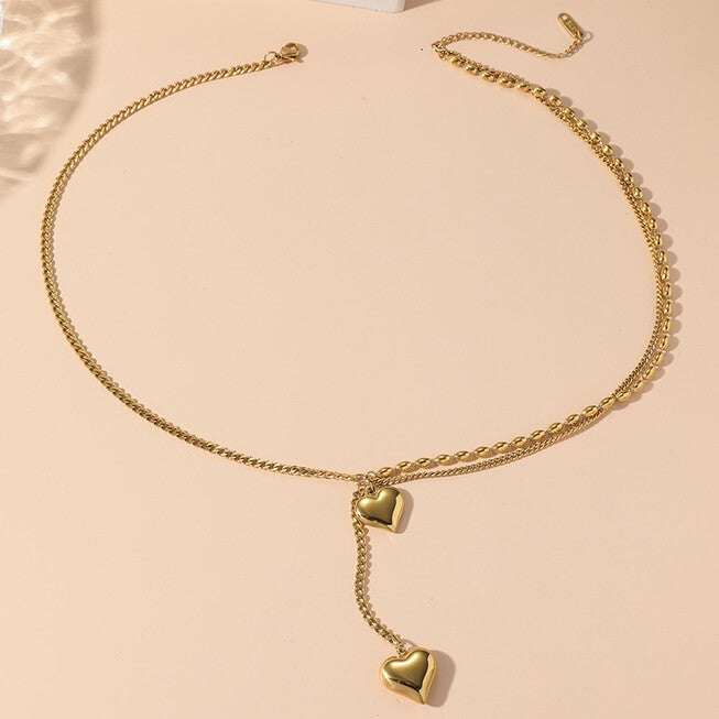 Olivia Necklace, GOLD, alternate image number 1