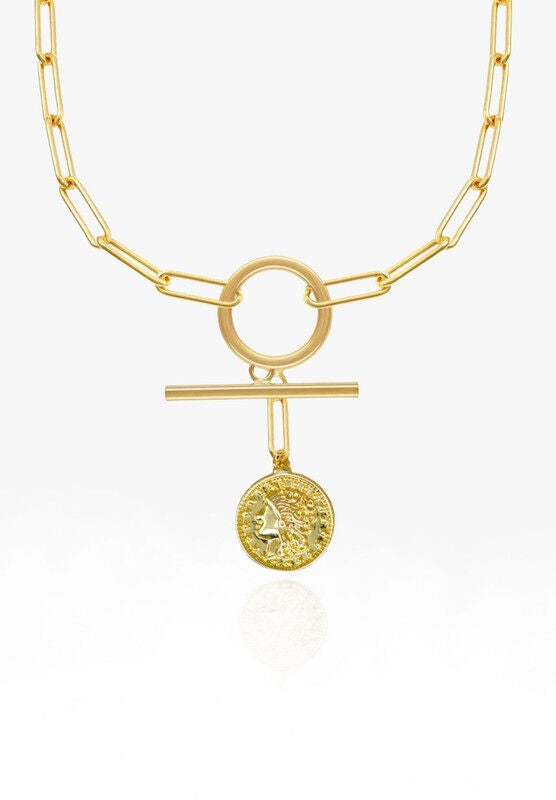 Maeve Necklace, GOLD, hi-res image number 0