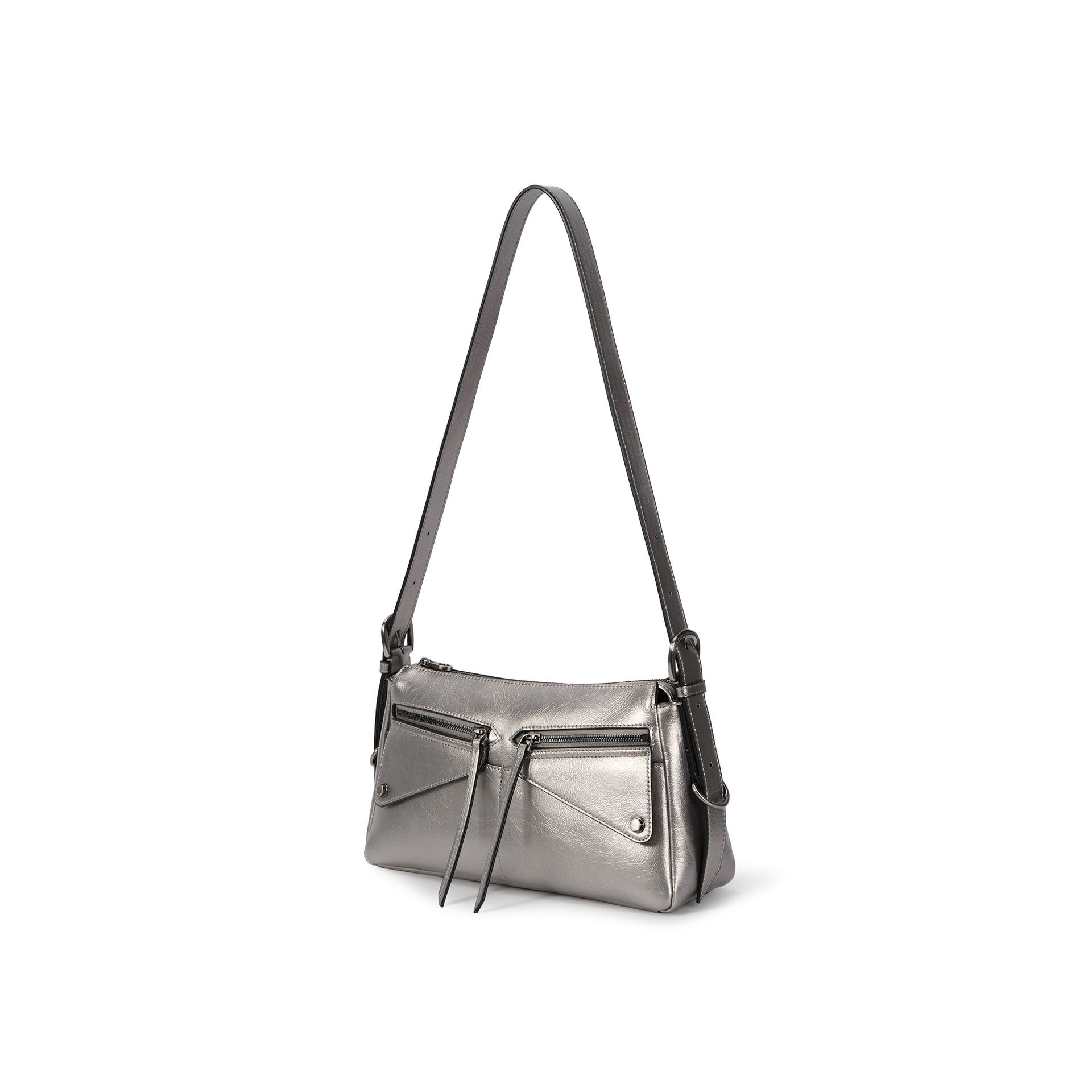 Moto Shoulder, PEWTER, alternate image number 1