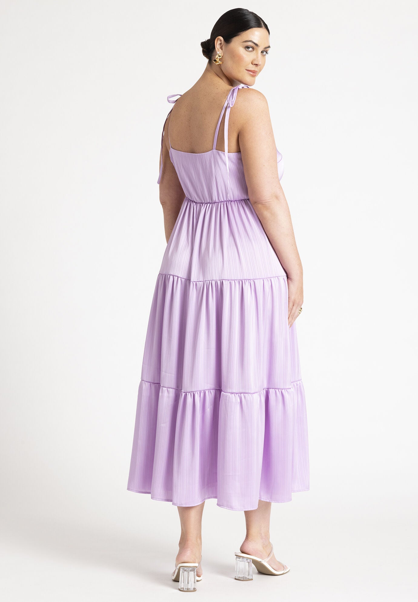 Woven Elegance Maxi Dress