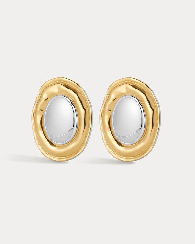 The Formentera Studs- Silver, SILVER, hi-res image number 0