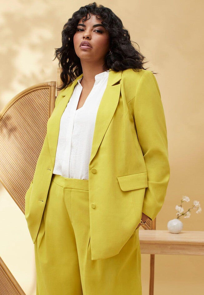 Two Button Blazer, ANTIQUE MOSS, hi-res image number null