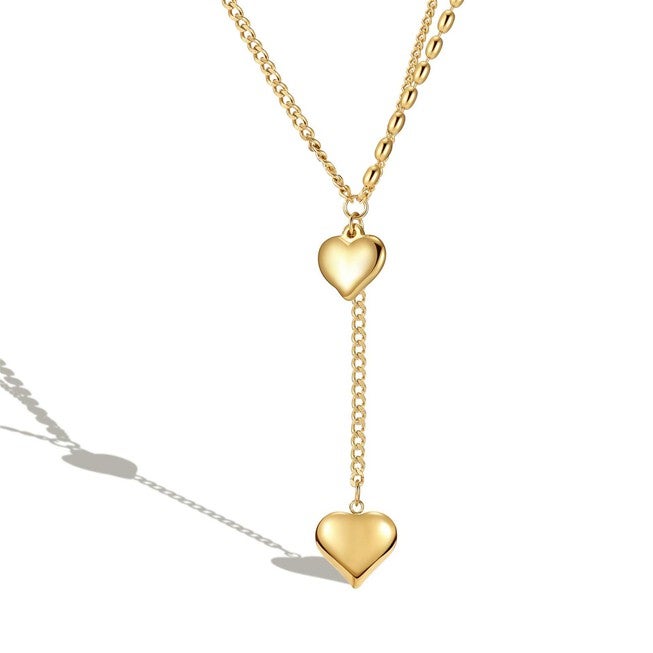 Olivia Necklace, GOLD, hi-res image number 0