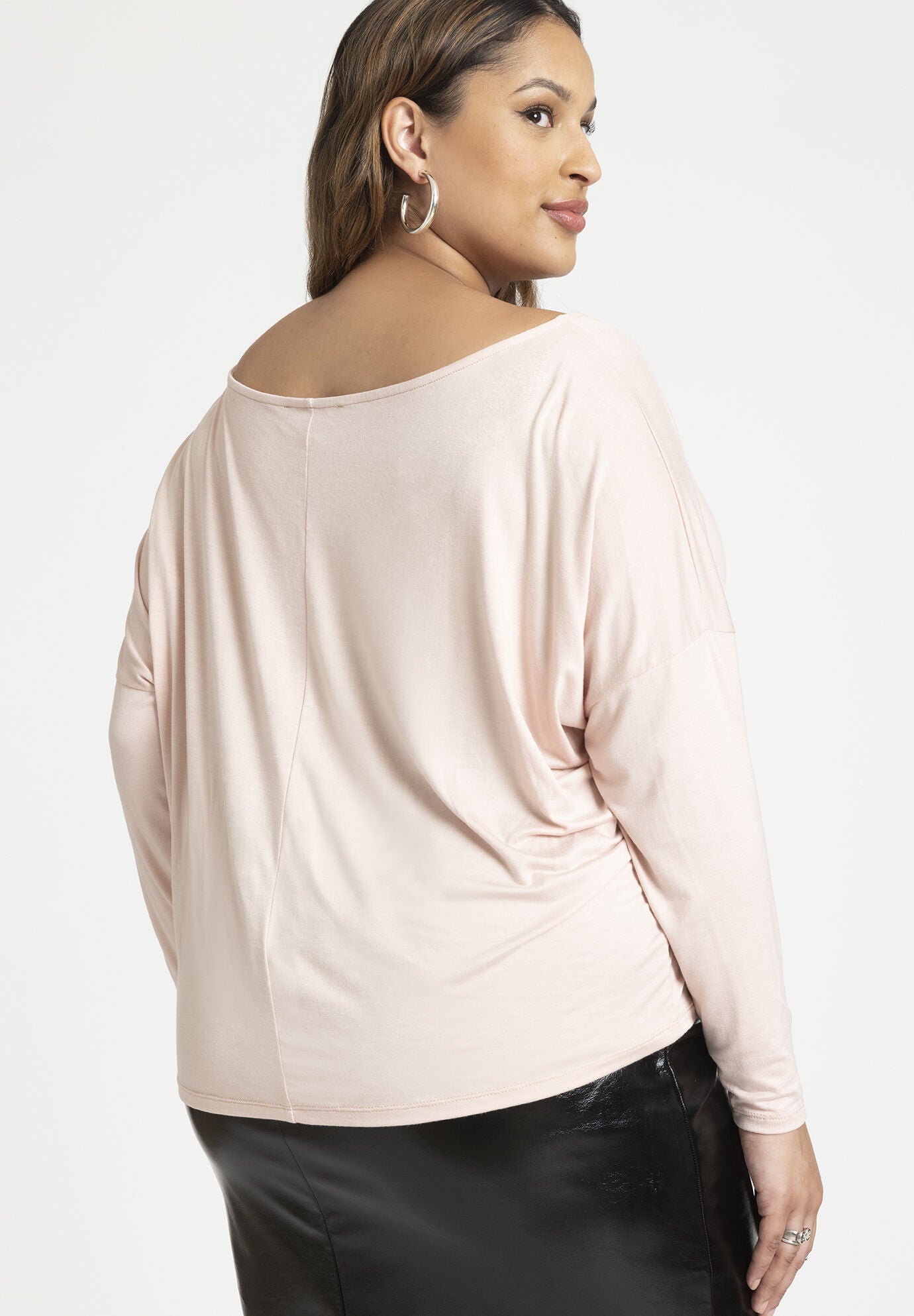 Slouchy Off The Shoulder Top Eloquii