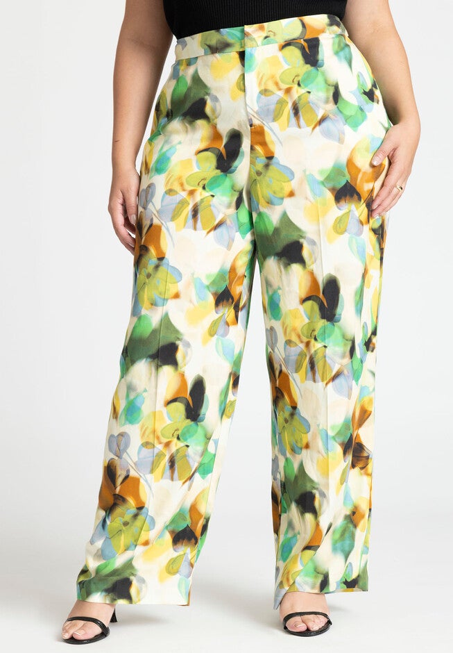 Printed Relaxed Pant, , alternate image number null