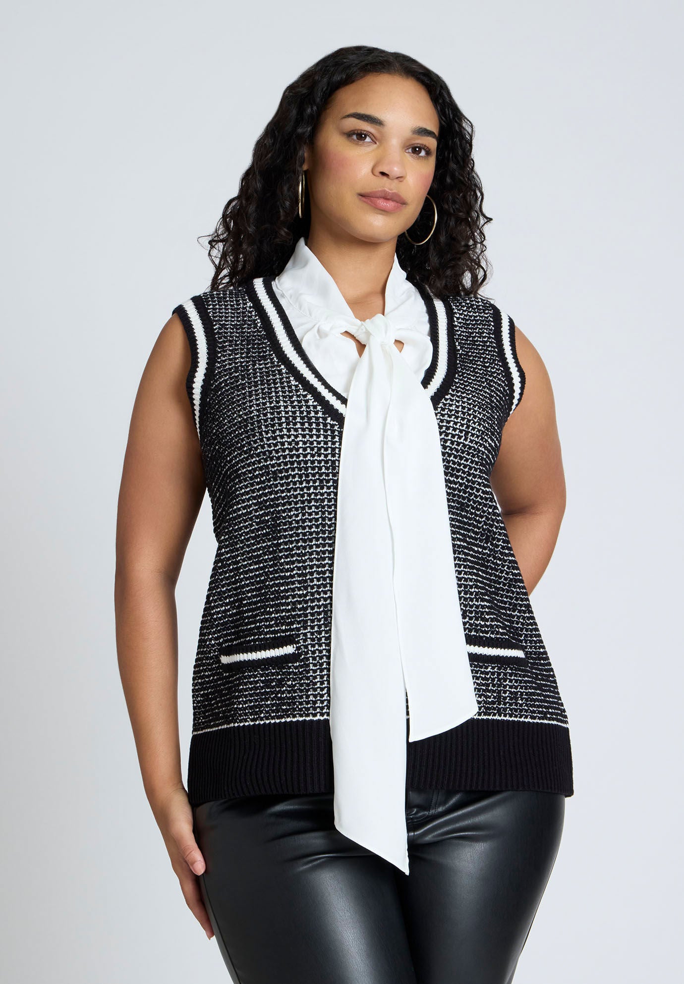Women's twofer sweater on sale