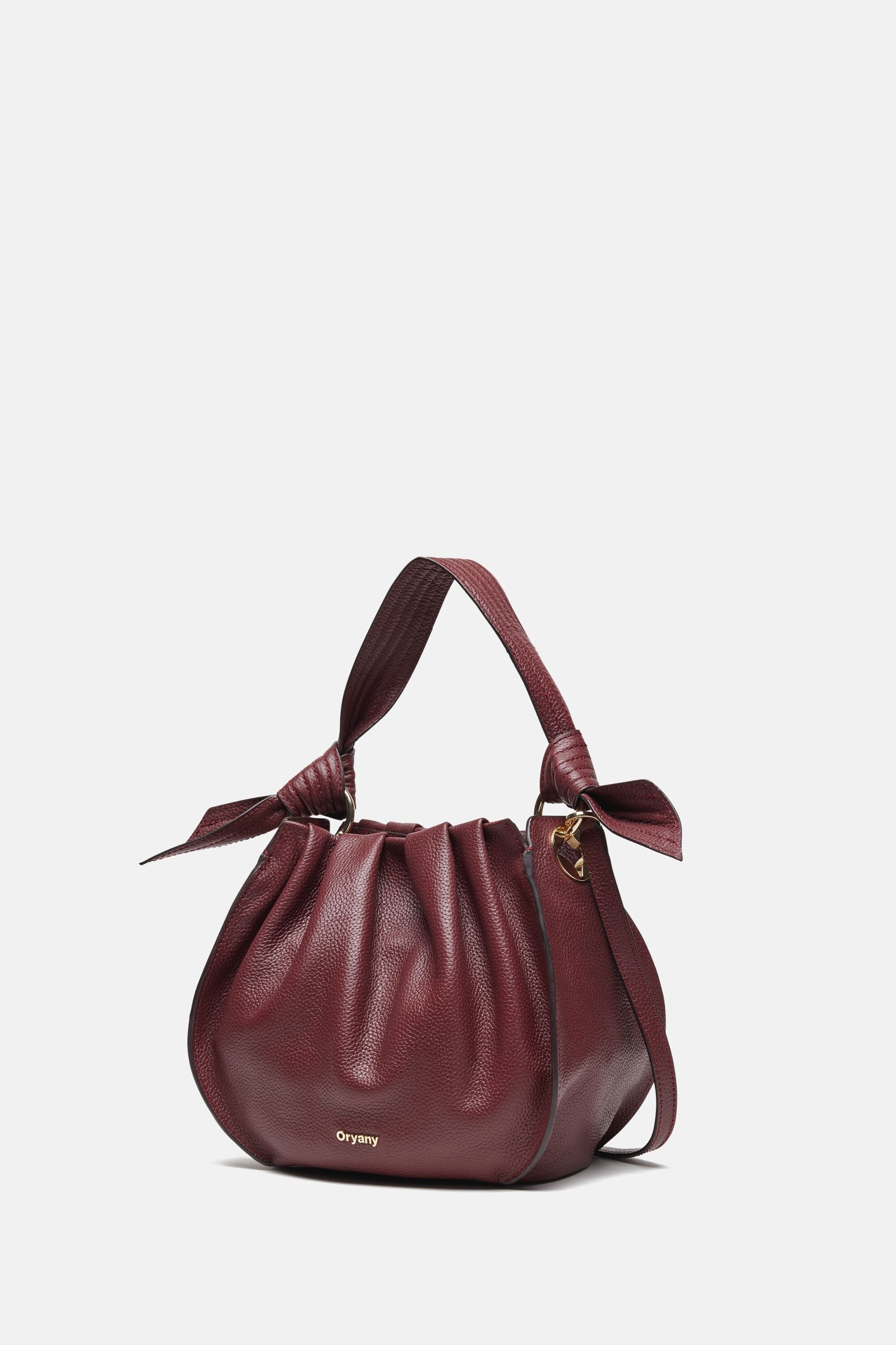 Selena Bucket Medium Crossbody, MAROON, alternate image number 1