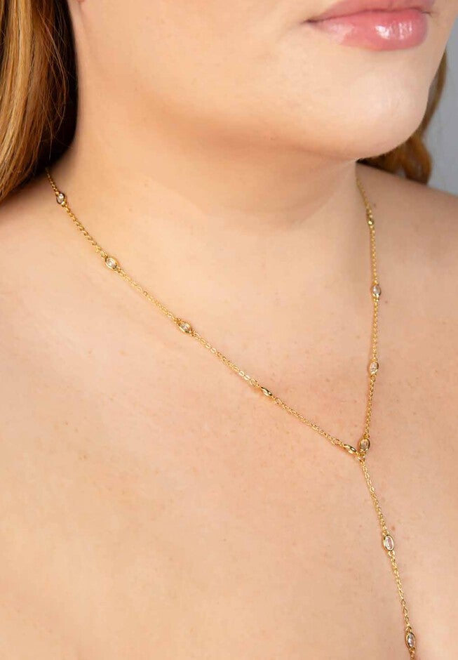 Kristen Lariat Necklace, , on-hover image number 1