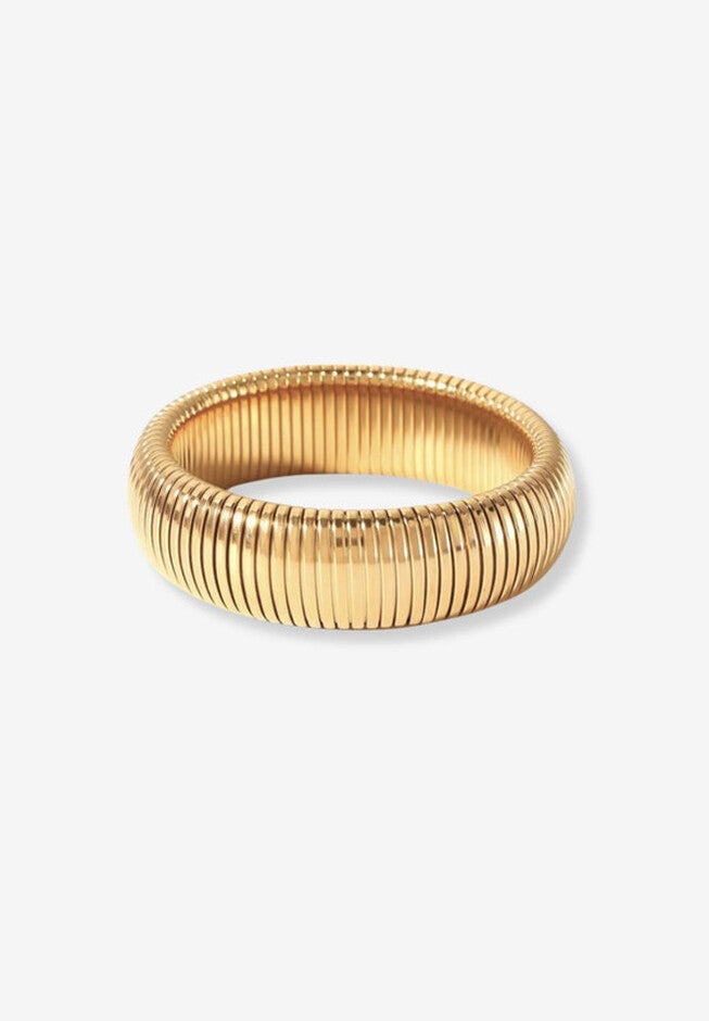 Large Stretch Bracelet, GOLD, hi-res image number null