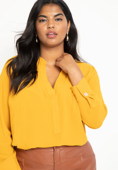 Plus Size Tops: Blouses & Shirts at ELOQUII