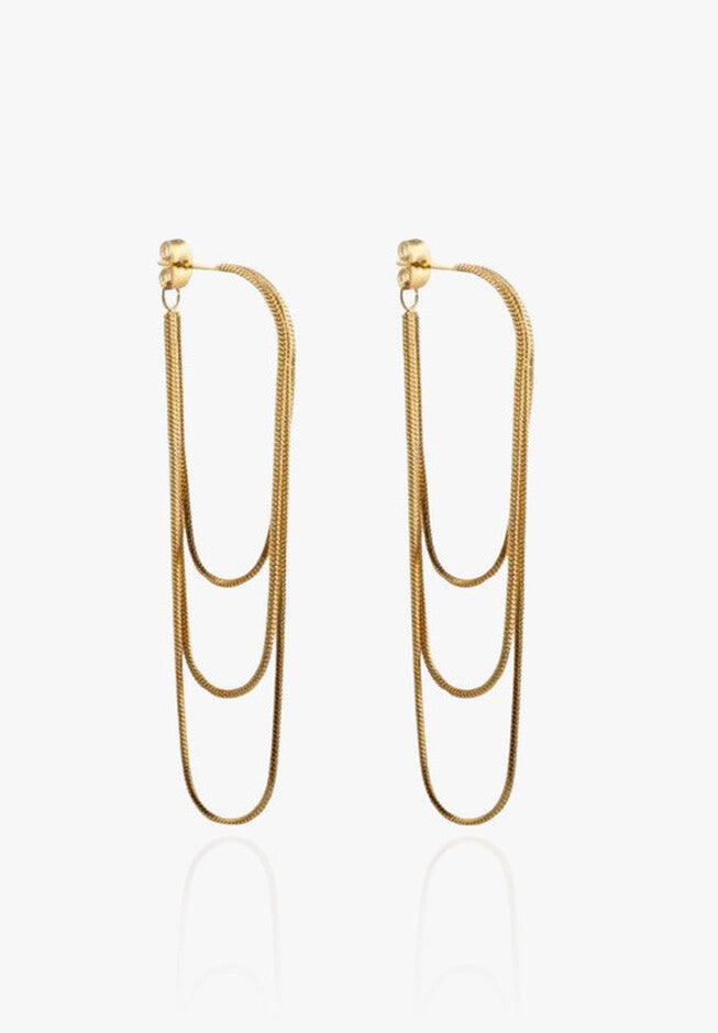 Ivy Earrings, GOLD, hi-res image number null
