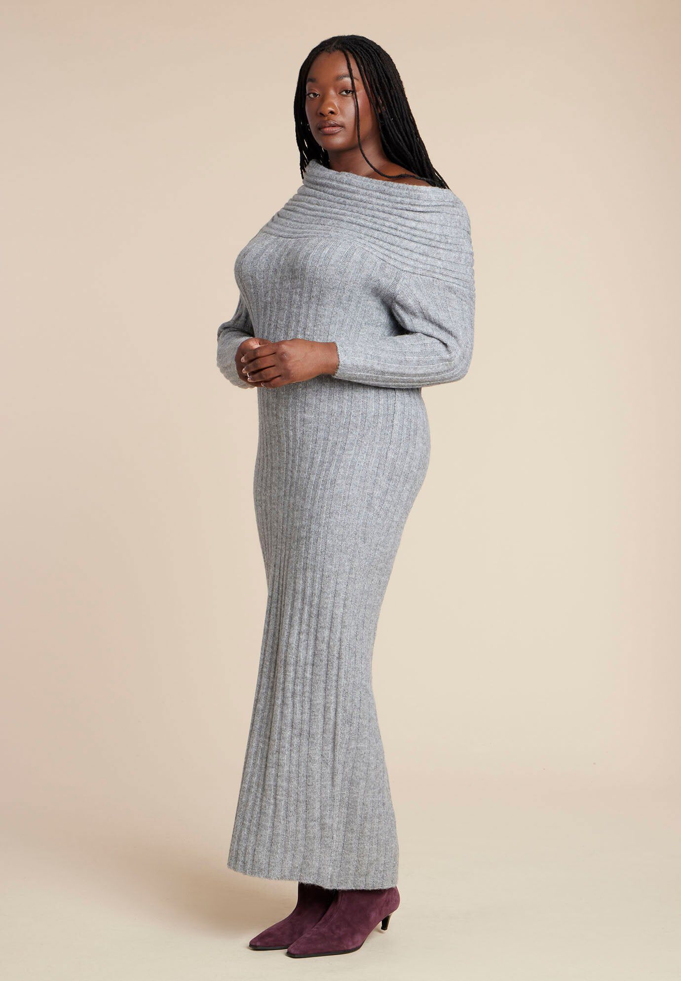 Maxi Shirt Dress With Tie | ELOQUII