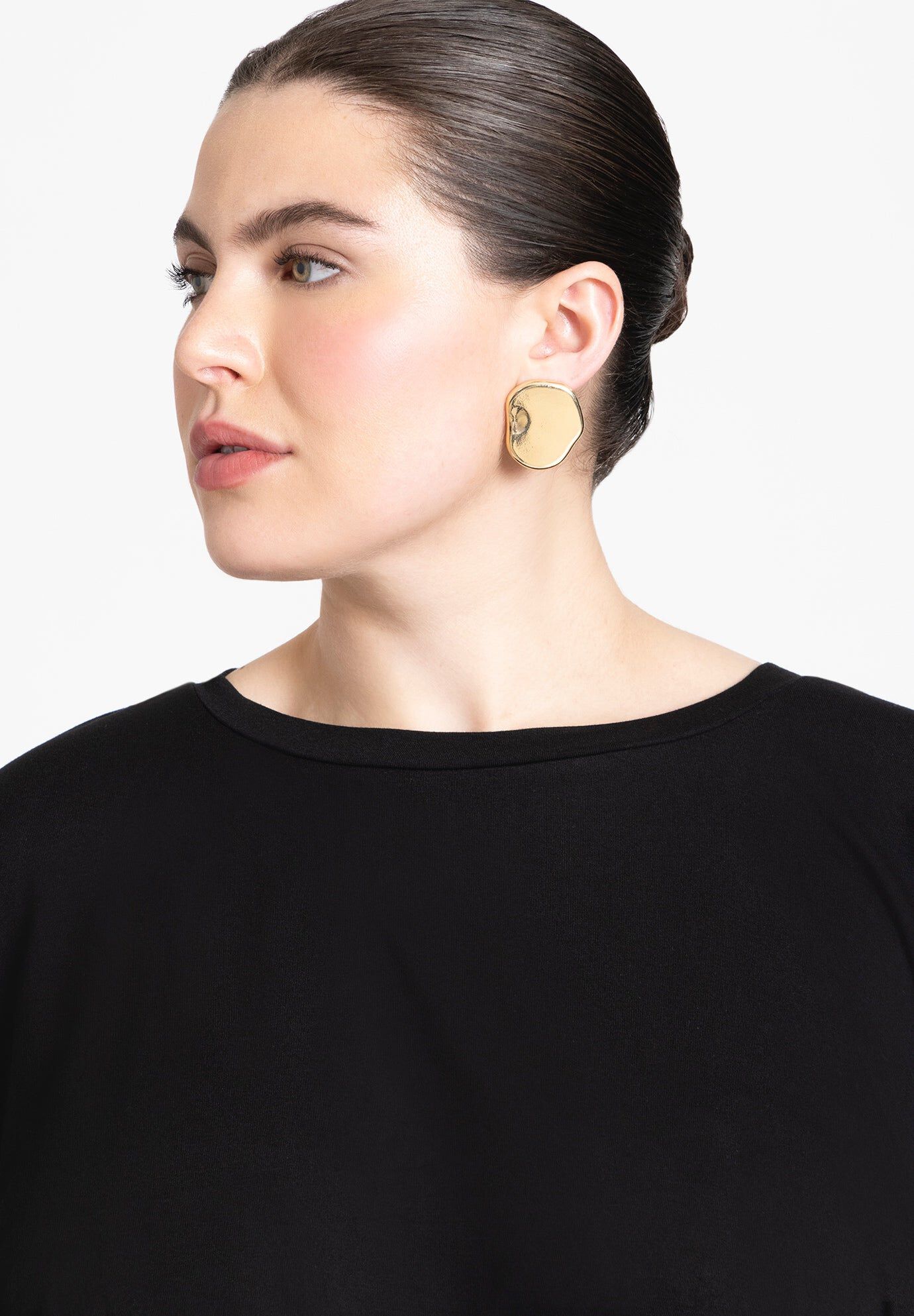 Disc Studs, GOLD, hi-res image number 0