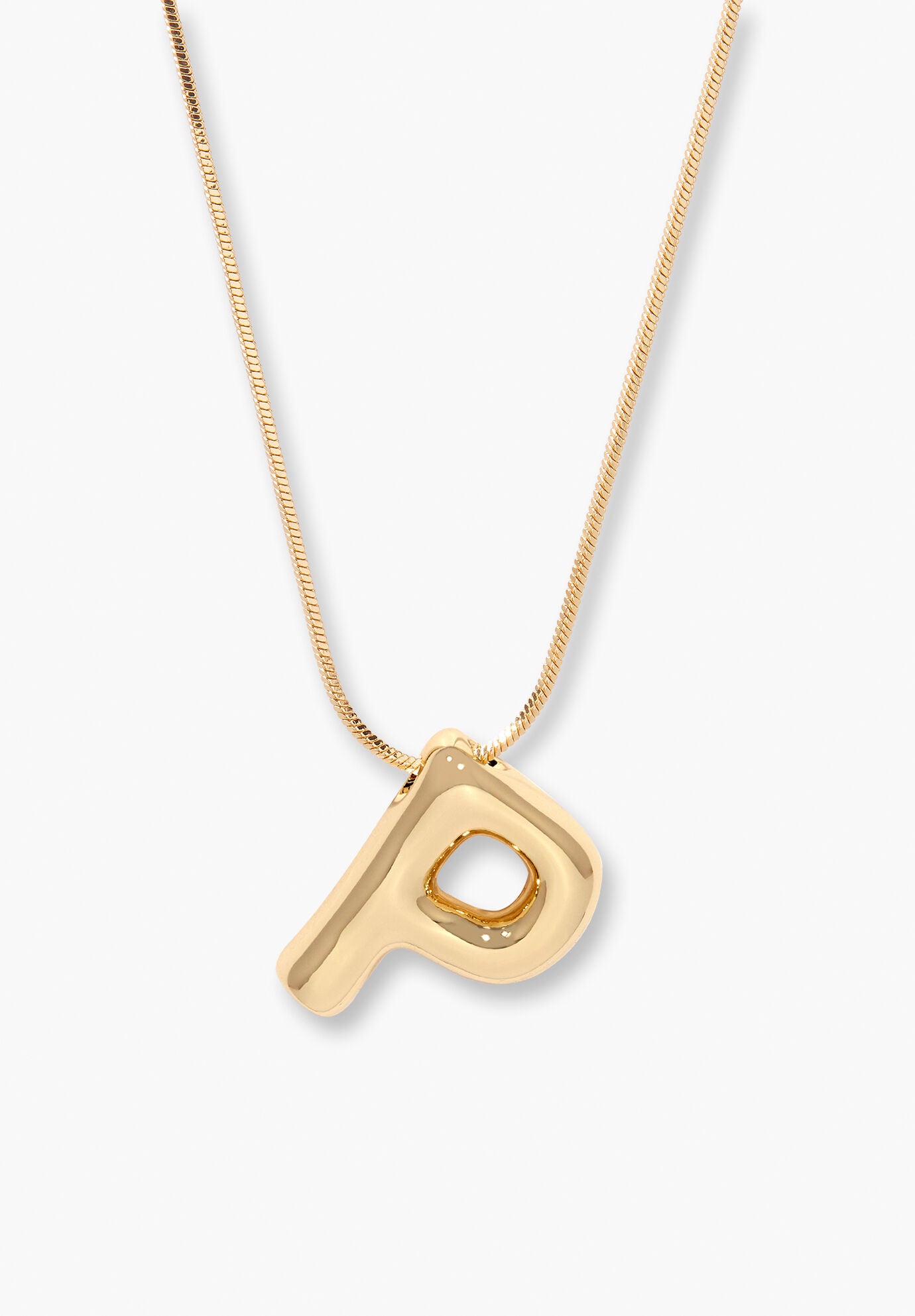 Pippa Bubble Initial Pendant