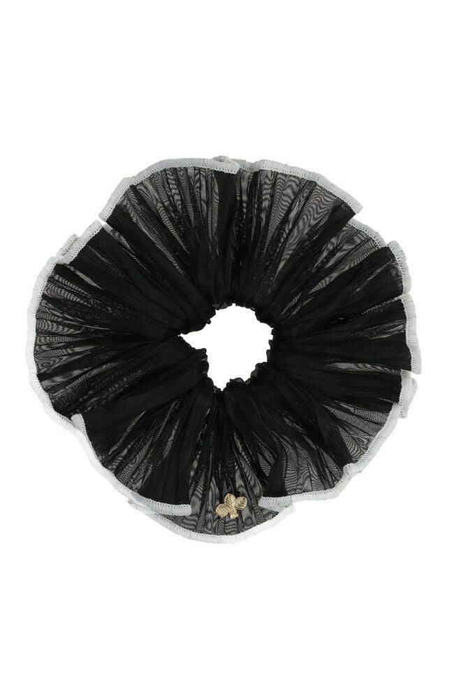 Seraphine Scrunchie, BLACK WHITE, hi-res image number 0