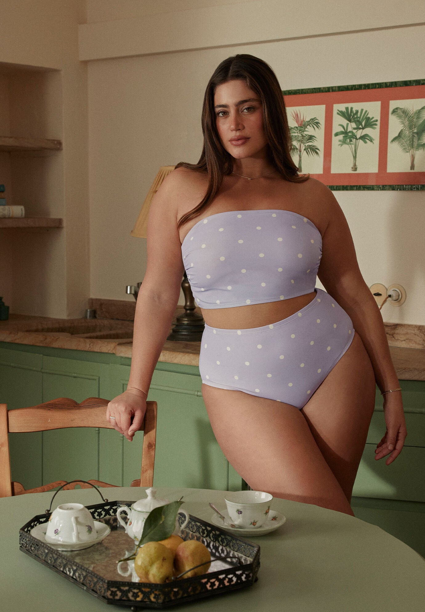 High Waisted Bikini Bottom