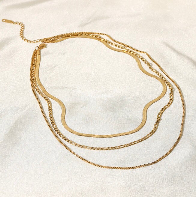 Valerie Necklace, GOLD, hi-res image number 0